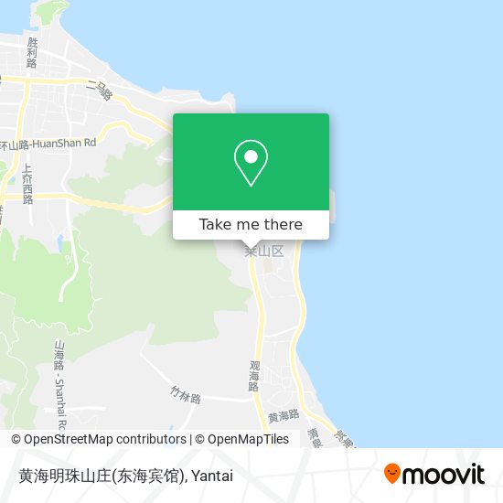 黄海明珠山庄(东海宾馆) map