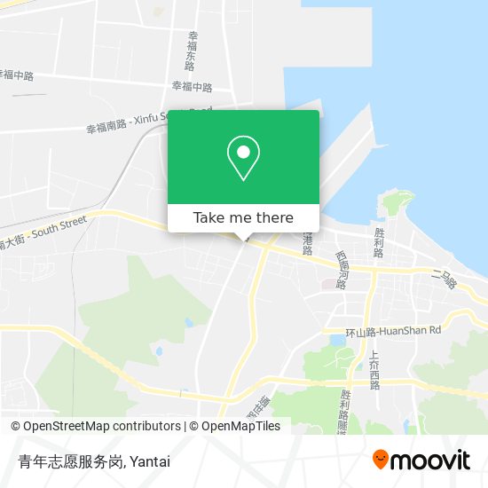青年志愿服务岗 map