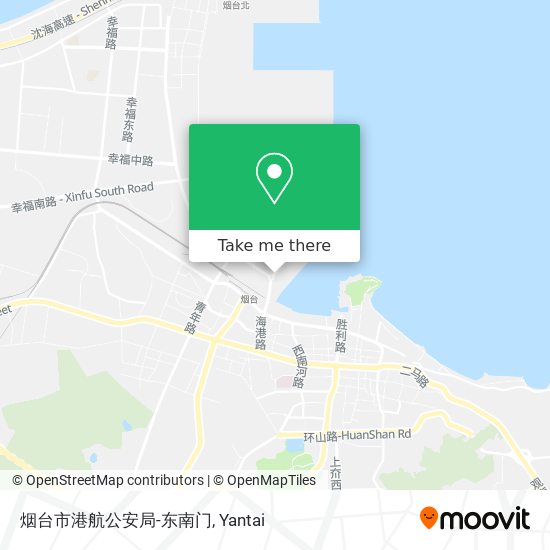 烟台市港航公安局-东南门 map
