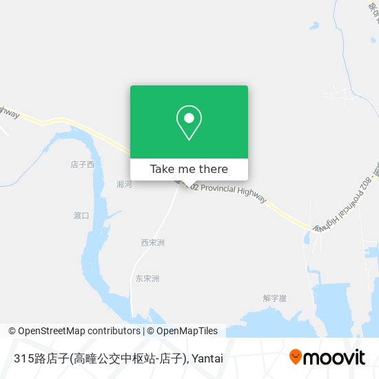315路店子(高疃公交中枢站-店子) map