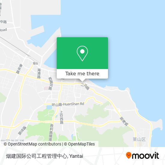 烟建国际公司工程管理中心 map