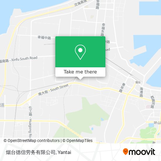 烟台德信劳务有限公司 map