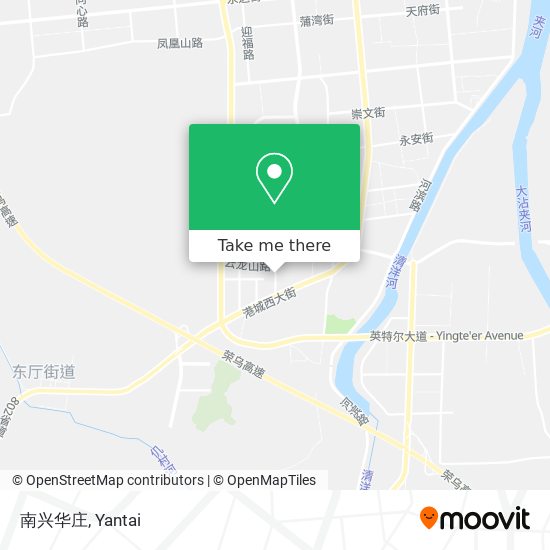 南兴华庄 map
