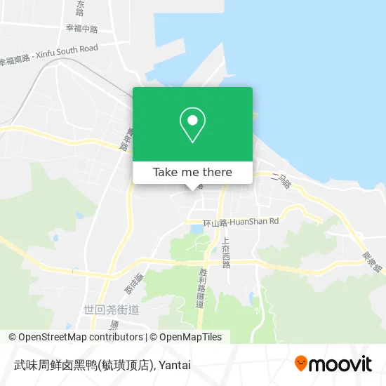 武味周鲜卤黑鸭(毓璜顶店) map