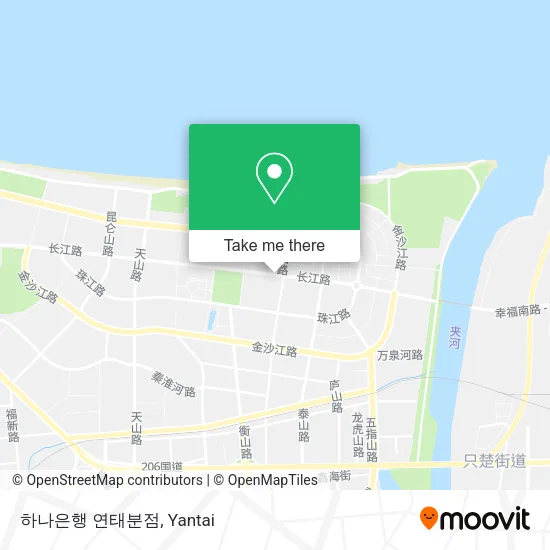 하나은행 연태분점 map