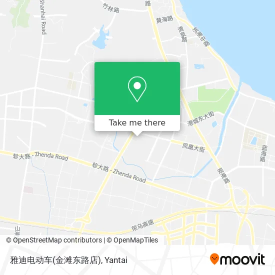 雅迪电动车(金滩东路店) map
