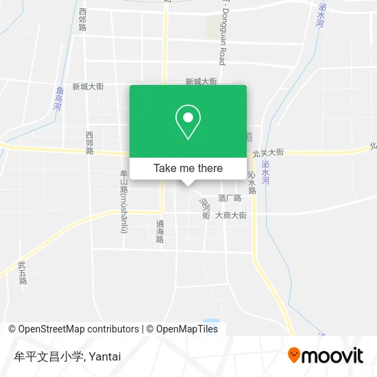 牟平文昌小学 map