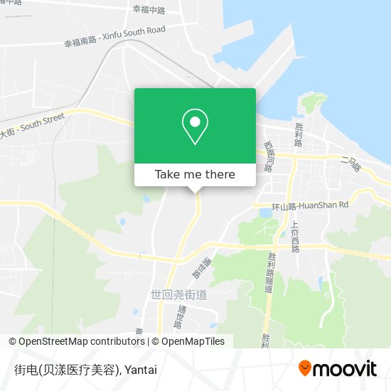 街电(贝漾医疗美容) map