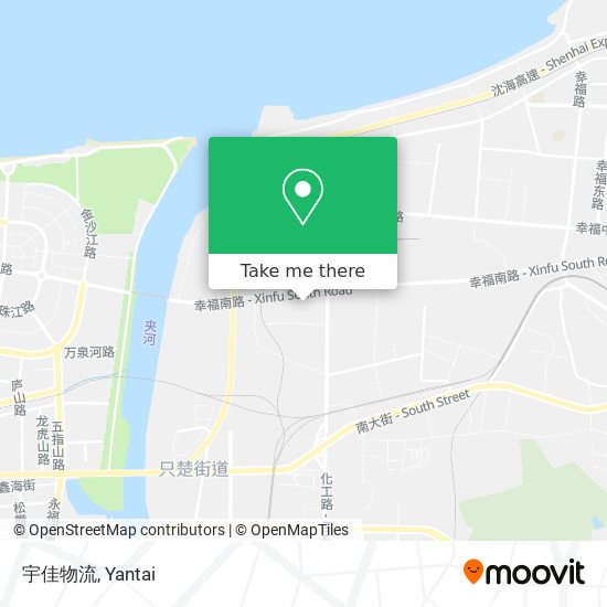 宇佳物流 map