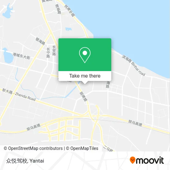 众悦驾校 map