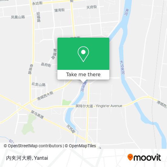 内夹河大桥 map
