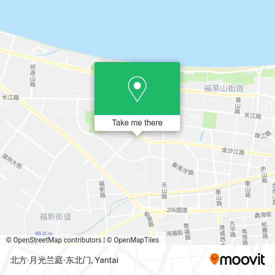 北方·月光兰庭-东北门 map