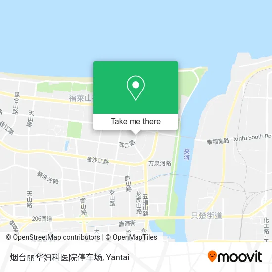烟台丽华妇科医院停车场 map