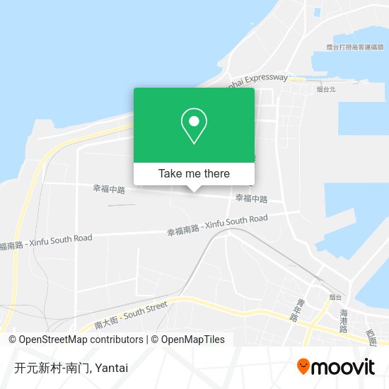 开元新村-南门 map