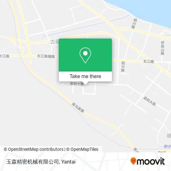 玉森精密机械有限公司 map
