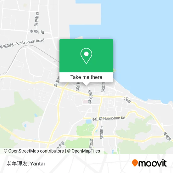老牟理发 map