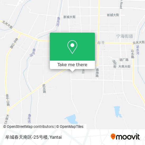 牟城春天南区-25号楼 map