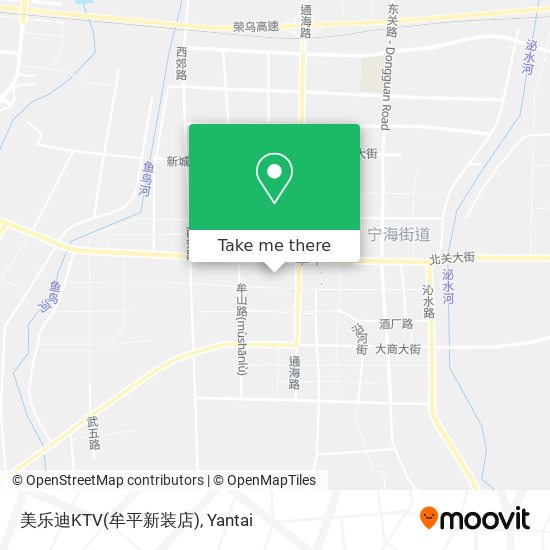 美乐迪KTV(牟平新装店) map