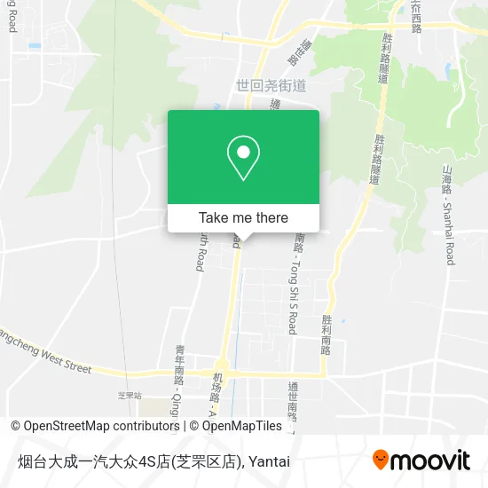 烟台大成一汽大众4S店(芝罘区店) map
