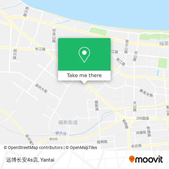 远博长安4s店 map