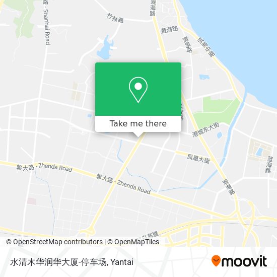 水清木华润华大厦-停车场 map