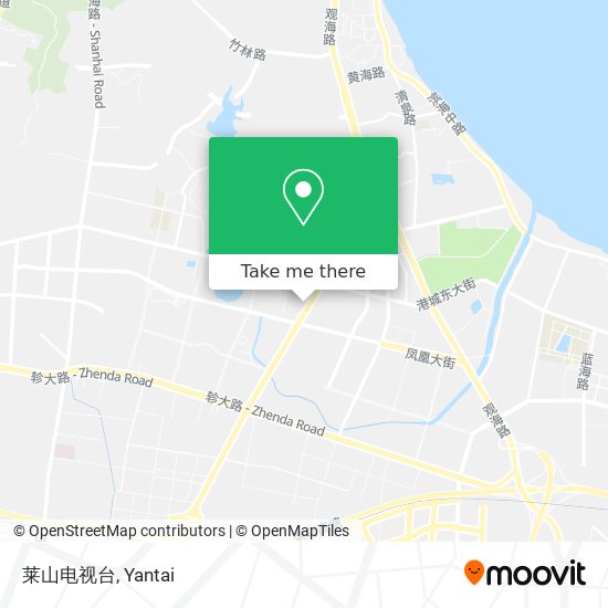 莱山电视台 map