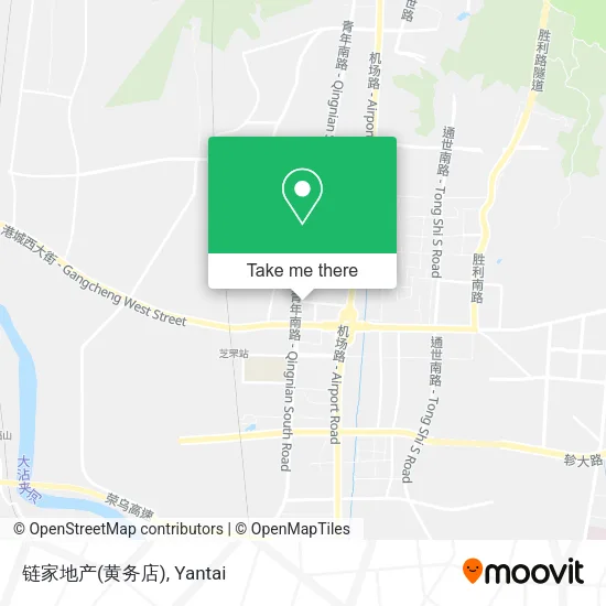 链家地产(黄务店) map