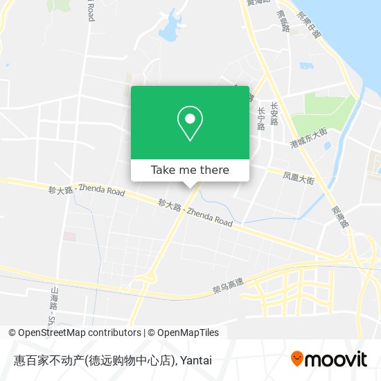 惠百家不动产(德远购物中心店) map