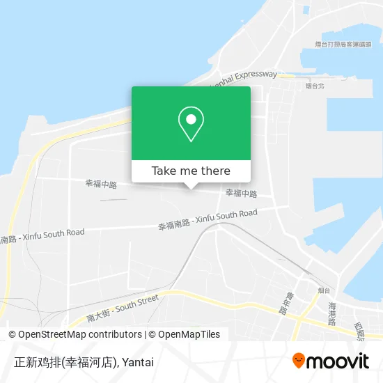 正新鸡排(幸福河店) map