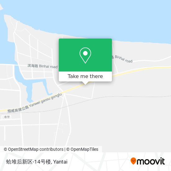 蛤堆后新区-14号楼 map