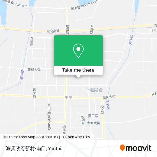 海滨政府新村-南门 map