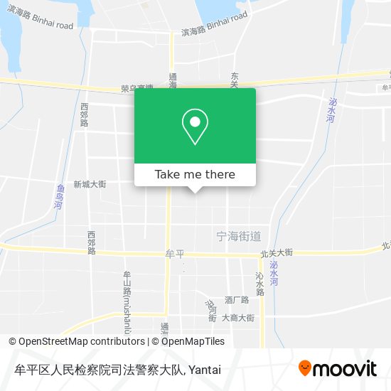 牟平区人民检察院司法警察大队 map