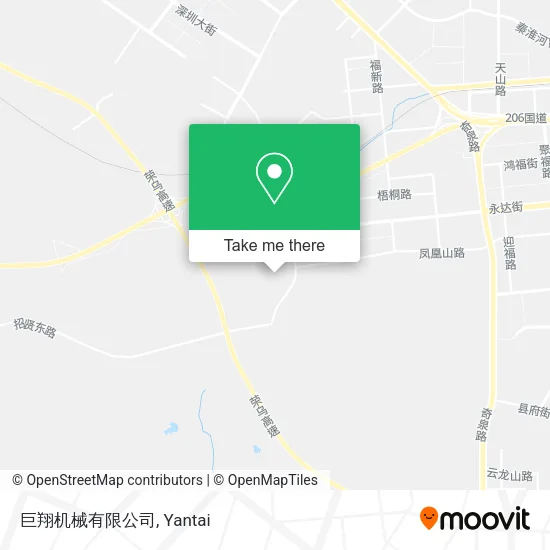巨翔机械有限公司 map