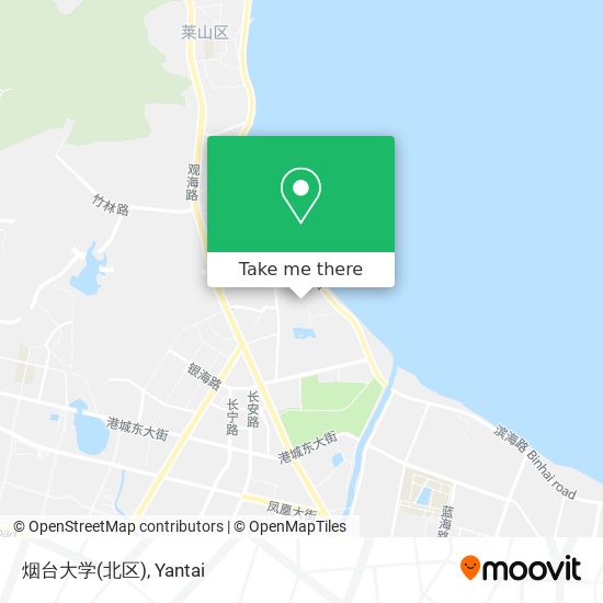 烟台大学(北区) map