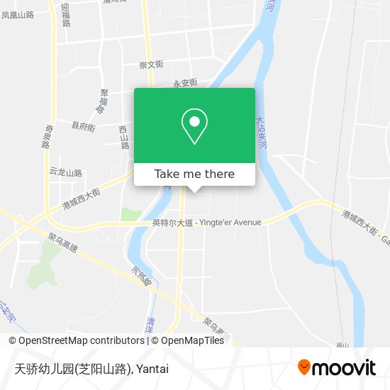 天骄幼儿园(芝阳山路) map