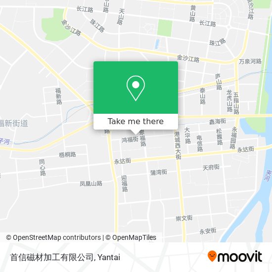 首信磁材加工有限公司 map