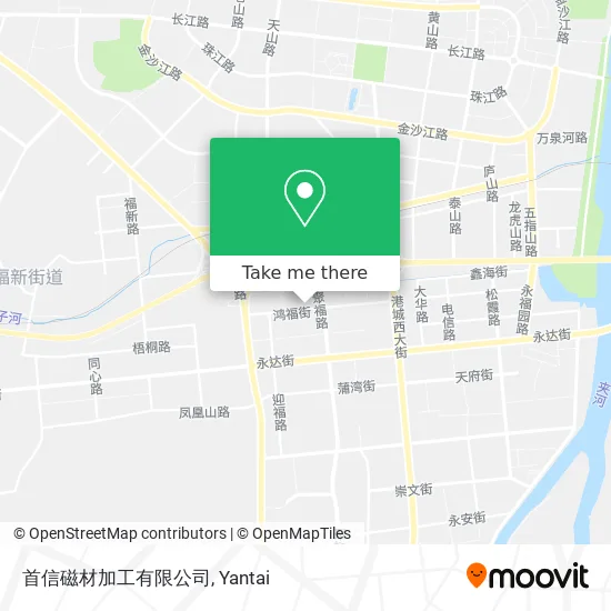 首信磁材加工有限公司 map