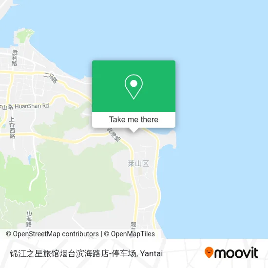锦江之星旅馆烟台滨海路店-停车场 map