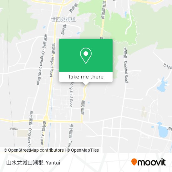 山水龙城山湖郡 map