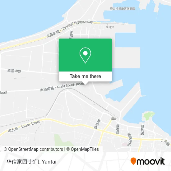 华信家园-北门 map