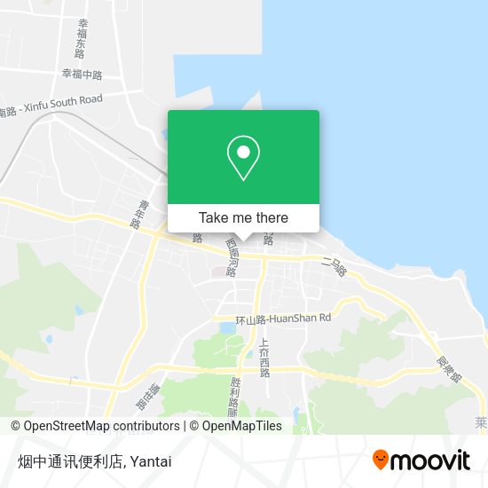 烟中通讯便利店 map