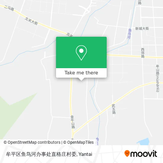 牟平区鱼鸟河办事处直格庄村委 map