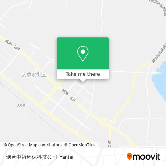 烟台中祈环保科技公司 map