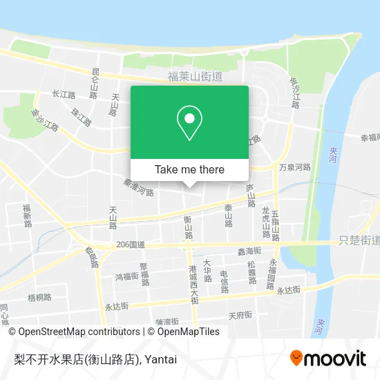梨不开水果店(衡山路店) map