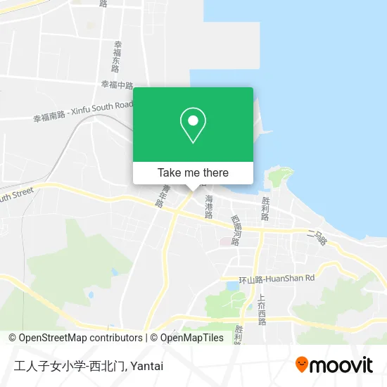 工人子女小学-西北门 map