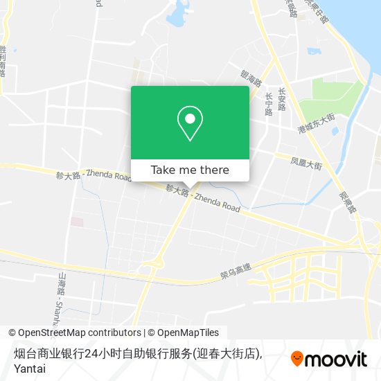 烟台商业银行24小时自助银行服务(迎春大街店) map