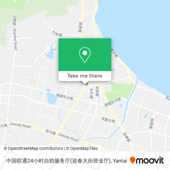 中国联通24小时自助服务厅(迎春大街营业厅) map