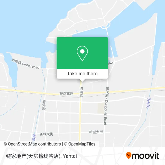 链家地产(天房檀珑湾店) map