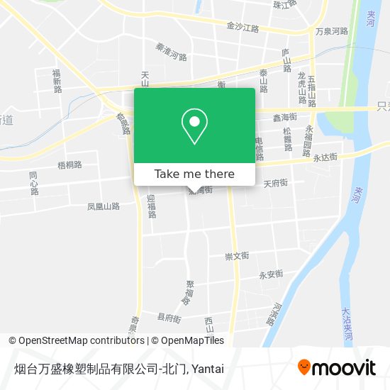 烟台万盛橡塑制品有限公司-北门 map