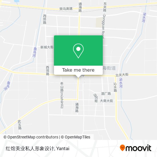 红馆美业私人形象设计 map